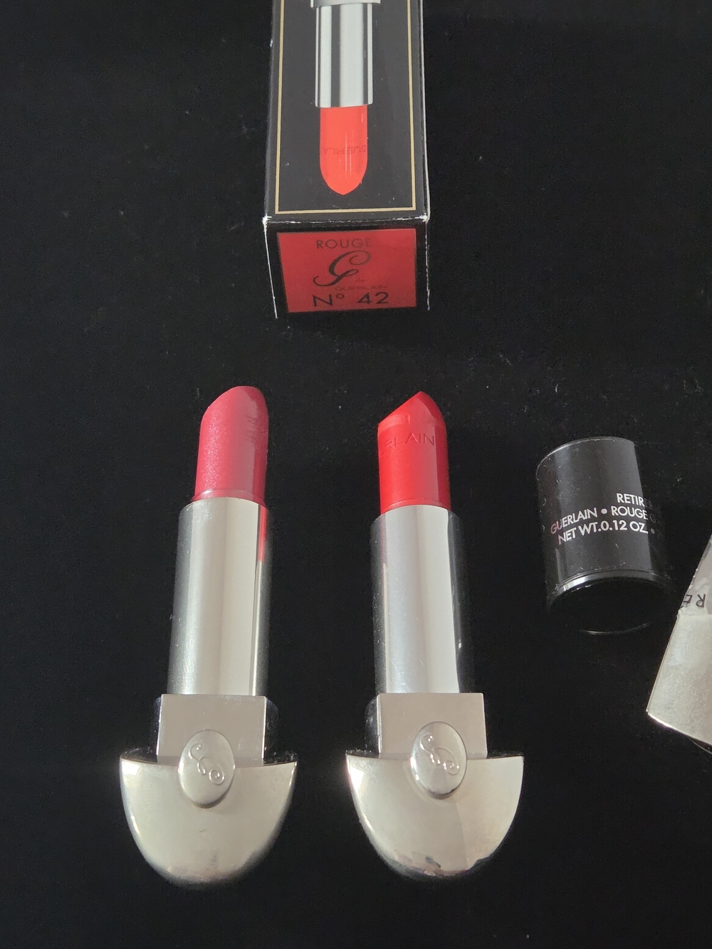 GUERLAIN Lipstick Duo in Bright Red and Deep Red